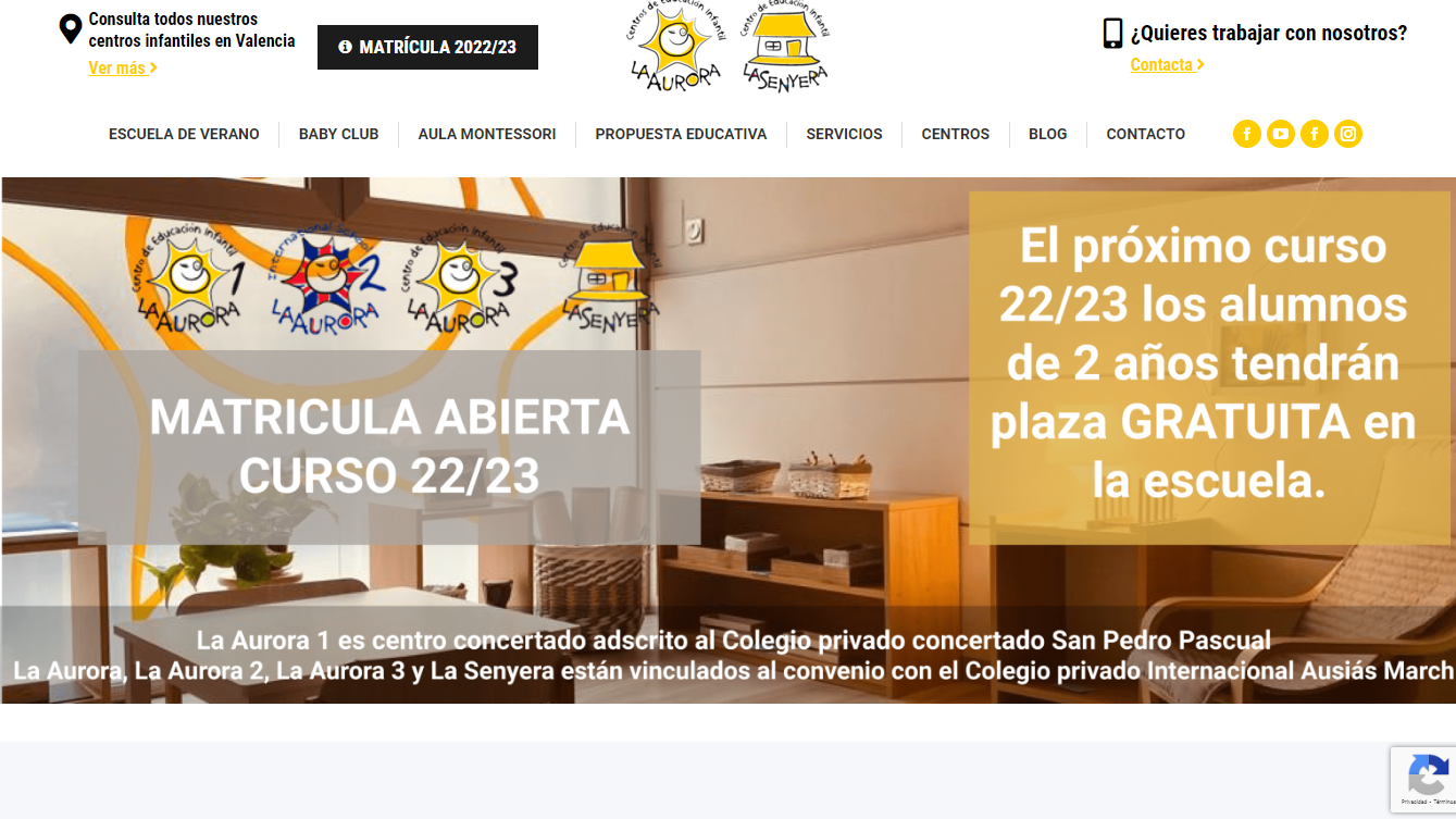 la aurora y la senyera